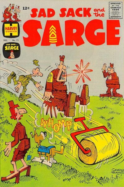 Cover for Sad Sack and the Sarge (Harvey, 1957 series) #71