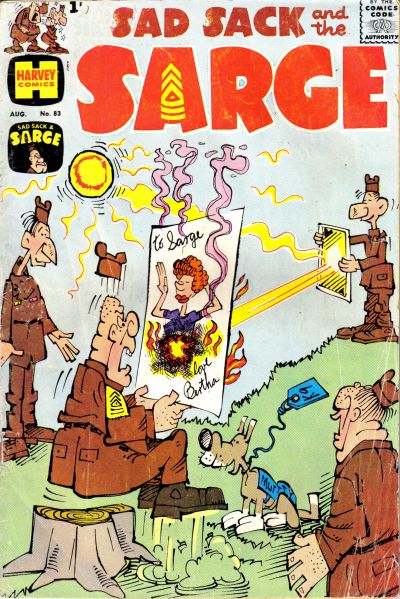 Cover for Sad Sack and the Sarge (Harvey, 1957 series) #83