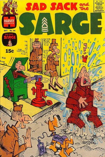Cover for Sad Sack and the Sarge (Harvey, 1957 series) #84