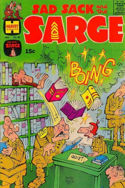 Cover for Sad Sack and the Sarge (Harvey, 1957 series) #86