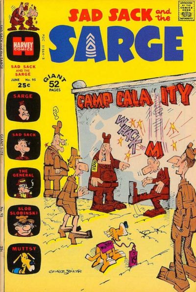 Cover for Sad Sack and the Sarge (Harvey, 1957 series) #95