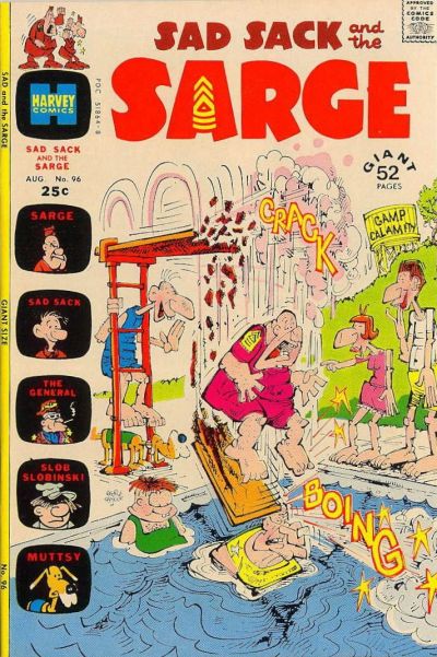 Cover for Sad Sack and the Sarge (Harvey, 1957 series) #96