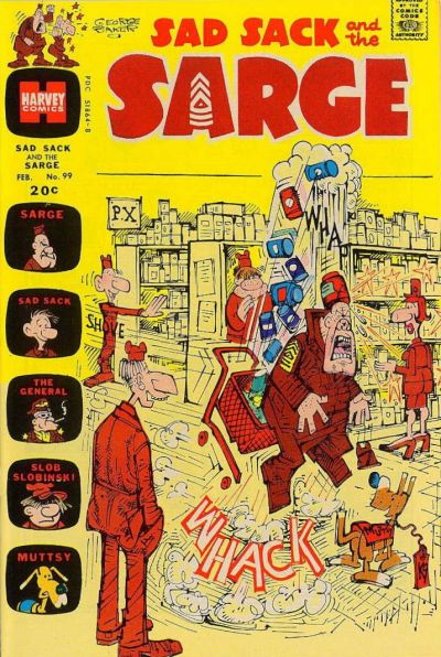Cover for Sad Sack and the Sarge (Harvey, 1957 series) #99