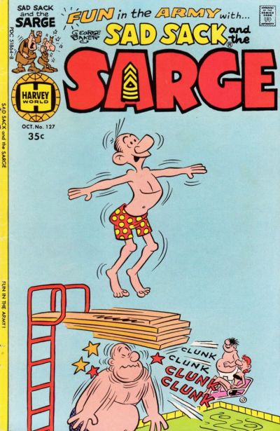 Cover for Sad Sack and the Sarge (Harvey, 1957 series) #127