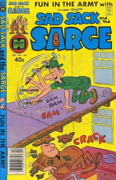 Cover for Sad Sack and the Sarge (Harvey, 1957 series) #140