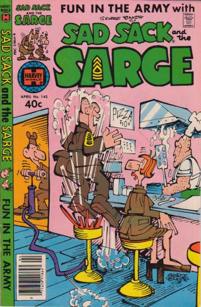 Cover for Sad Sack and the Sarge (Harvey, 1957 series) #142