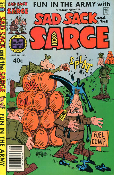 Cover for Sad Sack and the Sarge (Harvey, 1957 series) #143