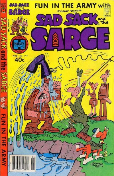 Cover for Sad Sack and the Sarge (Harvey, 1957 series) #144