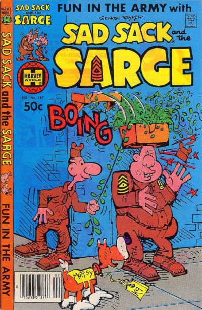 Cover for Sad Sack and the Sarge (Harvey, 1957 series) #147
