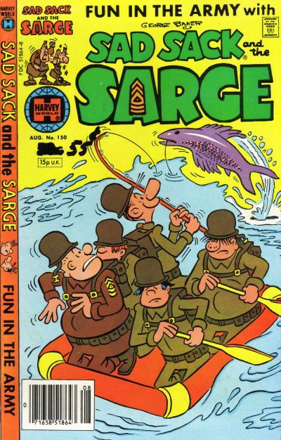 Cover for Sad Sack and the Sarge (Harvey, 1957 series) #150