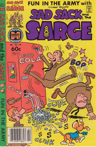 Cover for Sad Sack and the Sarge (Harvey, 1957 series) #153