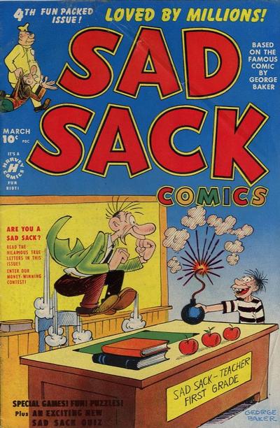 Cover for Sad Sack Comics (Harvey, 1949 series) #v1#4