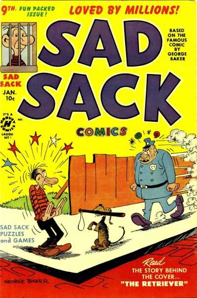 Cover for Sad Sack Comics (Harvey, 1949 series) #9