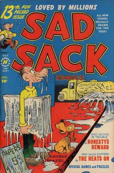 Cover for Sad Sack Comics (Harvey, 1949 series) #13