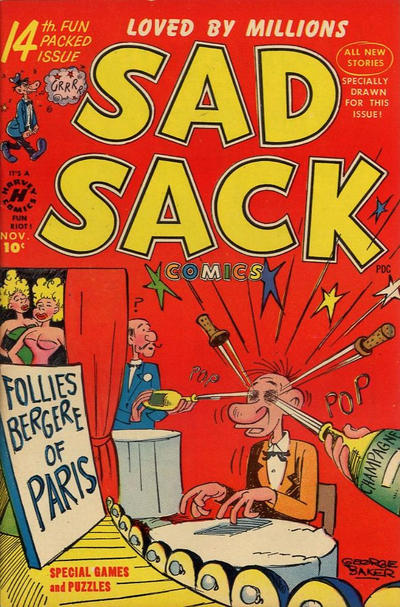 Cover for Sad Sack Comics (Harvey, 1949 series) #14