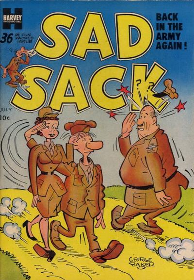Cover for Sad Sack Comics (Harvey, 1949 series) #36