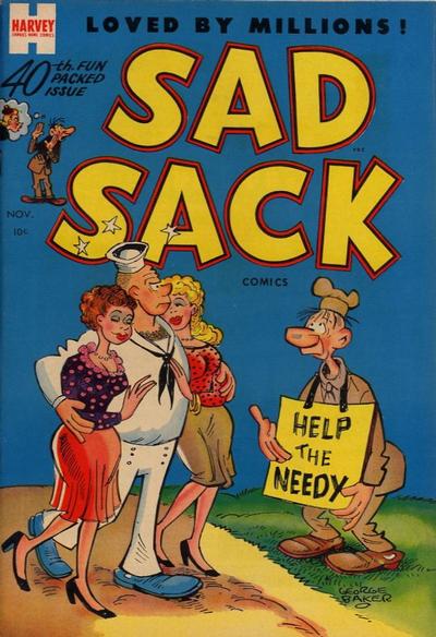 Cover for Sad Sack Comics (Harvey, 1949 series) #40