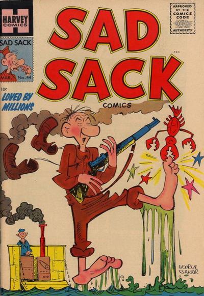 Cover for Sad Sack Comics (Harvey, 1949 series) #44
