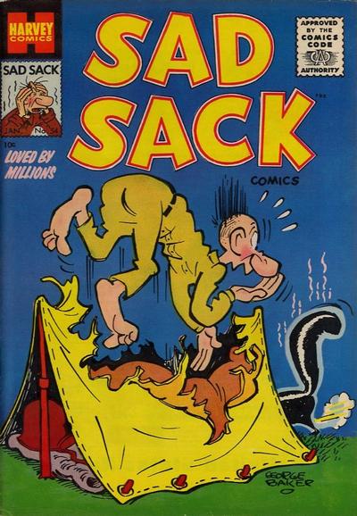 Cover for Sad Sack Comics (Harvey, 1949 series) #54