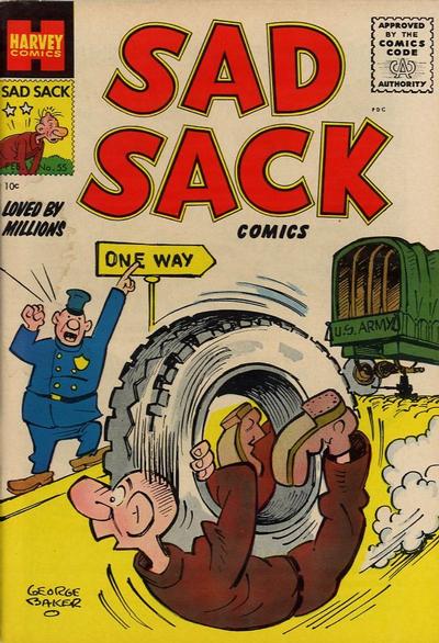Cover for Sad Sack Comics (Harvey, 1949 series) #55
