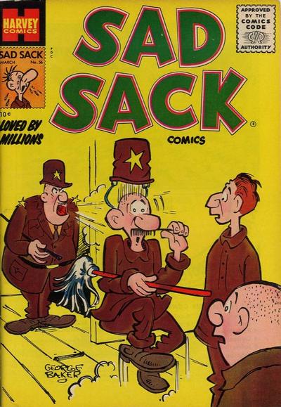 Cover for Sad Sack Comics (Harvey, 1949 series) #56
