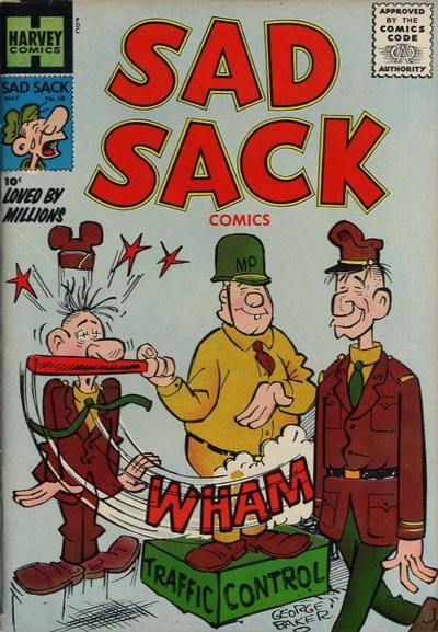 Cover for Sad Sack Comics (Harvey, 1949 series) #58