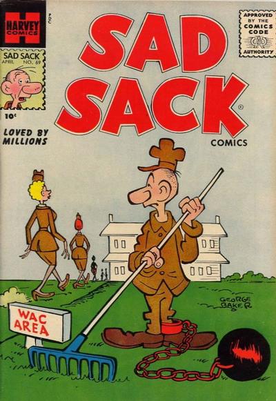 Cover for Sad Sack Comics (Harvey, 1949 series) #69