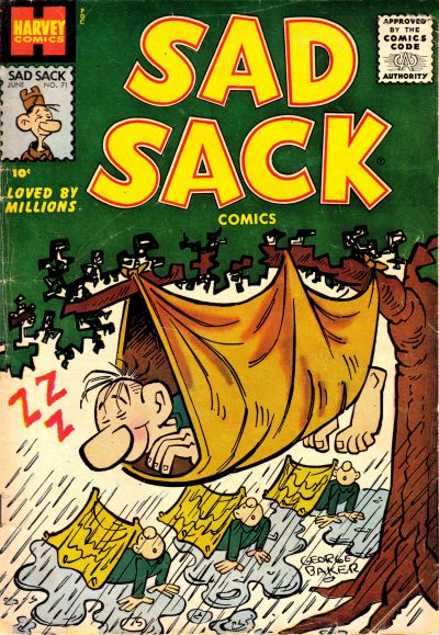 Cover for Sad Sack Comics (Harvey, 1949 series) #71