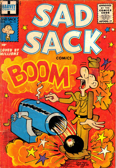 Cover for Sad Sack Comics (Harvey, 1949 series) #73