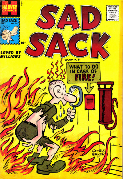 Cover for Sad Sack Comics (Harvey, 1949 series) #74