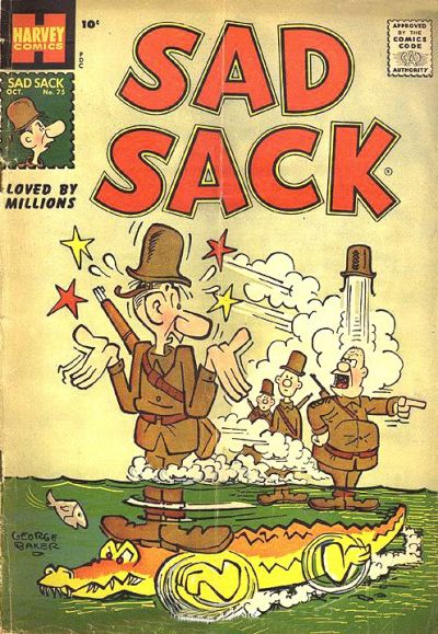 Cover for Sad Sack Comics (Harvey, 1949 series) #75