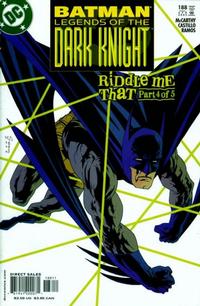 Cover for Batman: Legends of the Dark Knight (DC, 1992 series) #188 [Direct Sales]