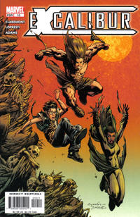 Cover for Excalibur (Marvel, 2004 series) #10