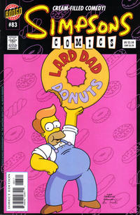 Cover for Simpsons Comics (Bongo, 1993 series) #83 [Direct Edition]