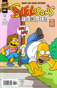 Cover for Simpsons Comics (Bongo, 1993 series) #89 [Direct Edition]