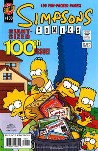 Cover Thumbnail for Simpsons Comics (Bongo, 1993 series) #100 [Direct Edition]