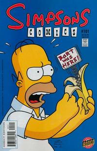 Cover for Simpsons Comics (Bongo, 1993 series) #101