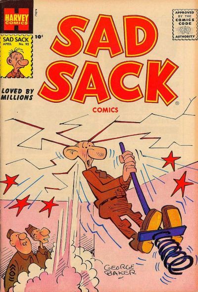 Cover for Sad Sack Comics (Harvey, 1949 series) #92