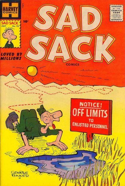 Cover for Sad Sack Comics (Harvey, 1949 series) #95