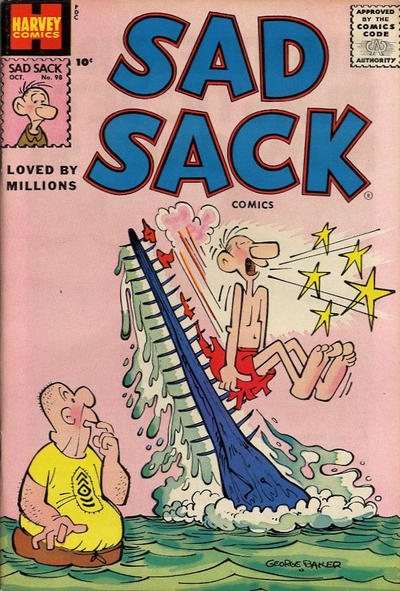 Cover for Sad Sack Comics (Harvey, 1949 series) #98