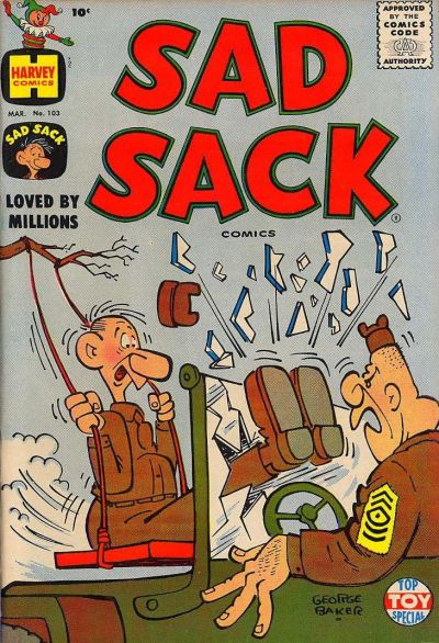 Cover for Sad Sack Comics (Harvey, 1949 series) #103