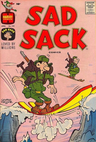 Cover for Sad Sack Comics (Harvey, 1949 series) #104