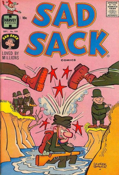 Cover for Sad Sack Comics (Harvey, 1949 series) #109