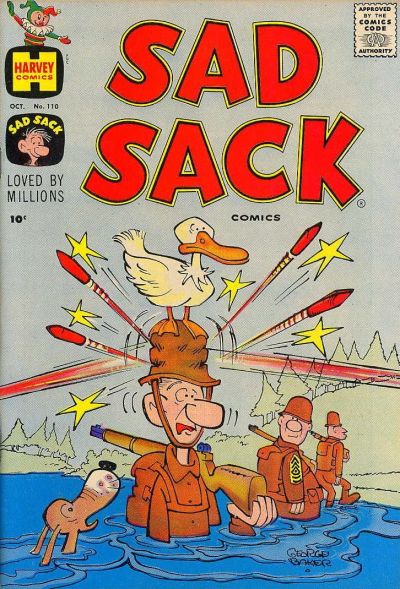 Cover for Sad Sack Comics (Harvey, 1949 series) #110