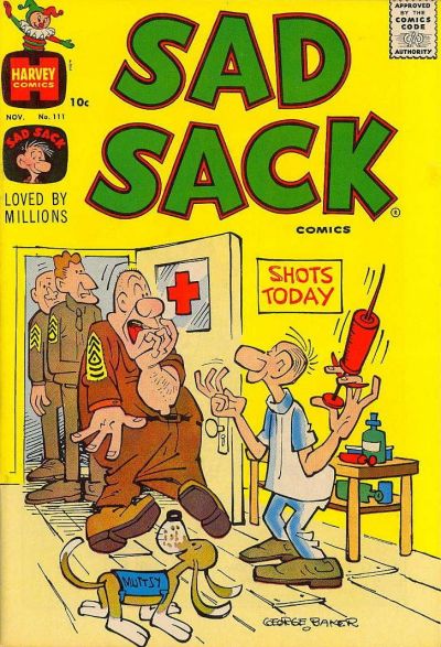 Cover for Sad Sack Comics (Harvey, 1949 series) #111