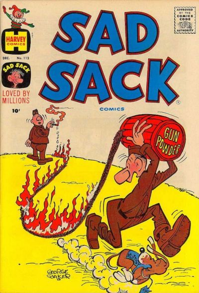 Cover for Sad Sack Comics (Harvey, 1949 series) #112