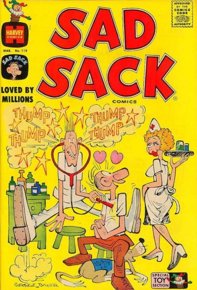 Cover for Sad Sack Comics (Harvey, 1949 series) #115