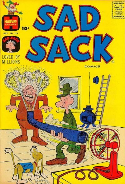 Cover for Sad Sack Comics (Harvey, 1949 series) #119