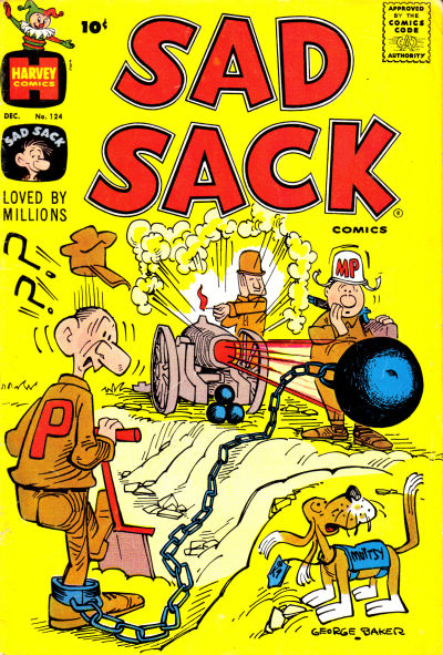Cover for Sad Sack Comics (Harvey, 1949 series) #124