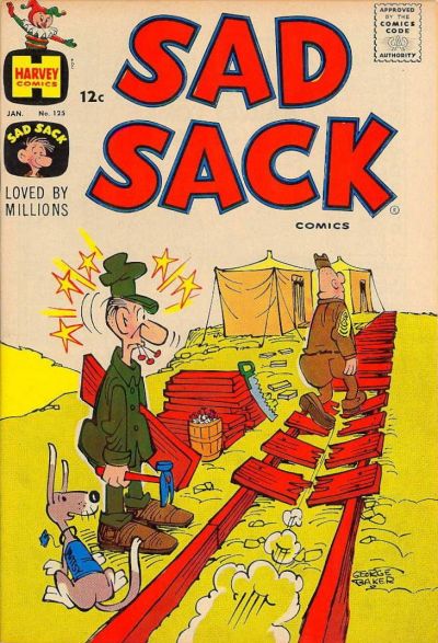 Cover for Sad Sack Comics (Harvey, 1949 series) #125